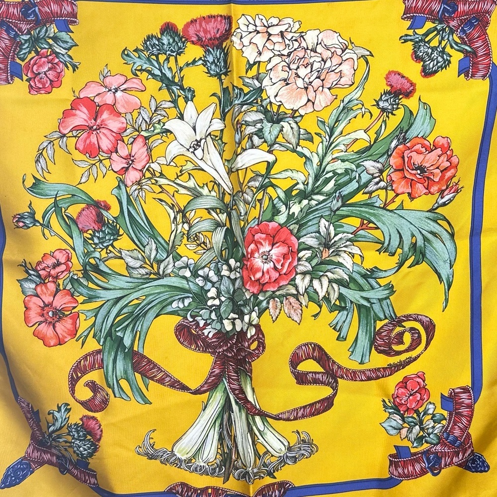 HERMES SILK SCARF